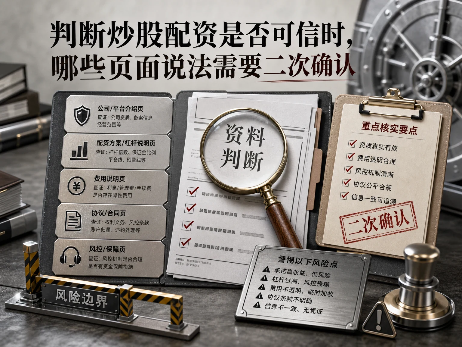判断炒股配资是否可信时，哪些页面说法需要二次确认缩略图