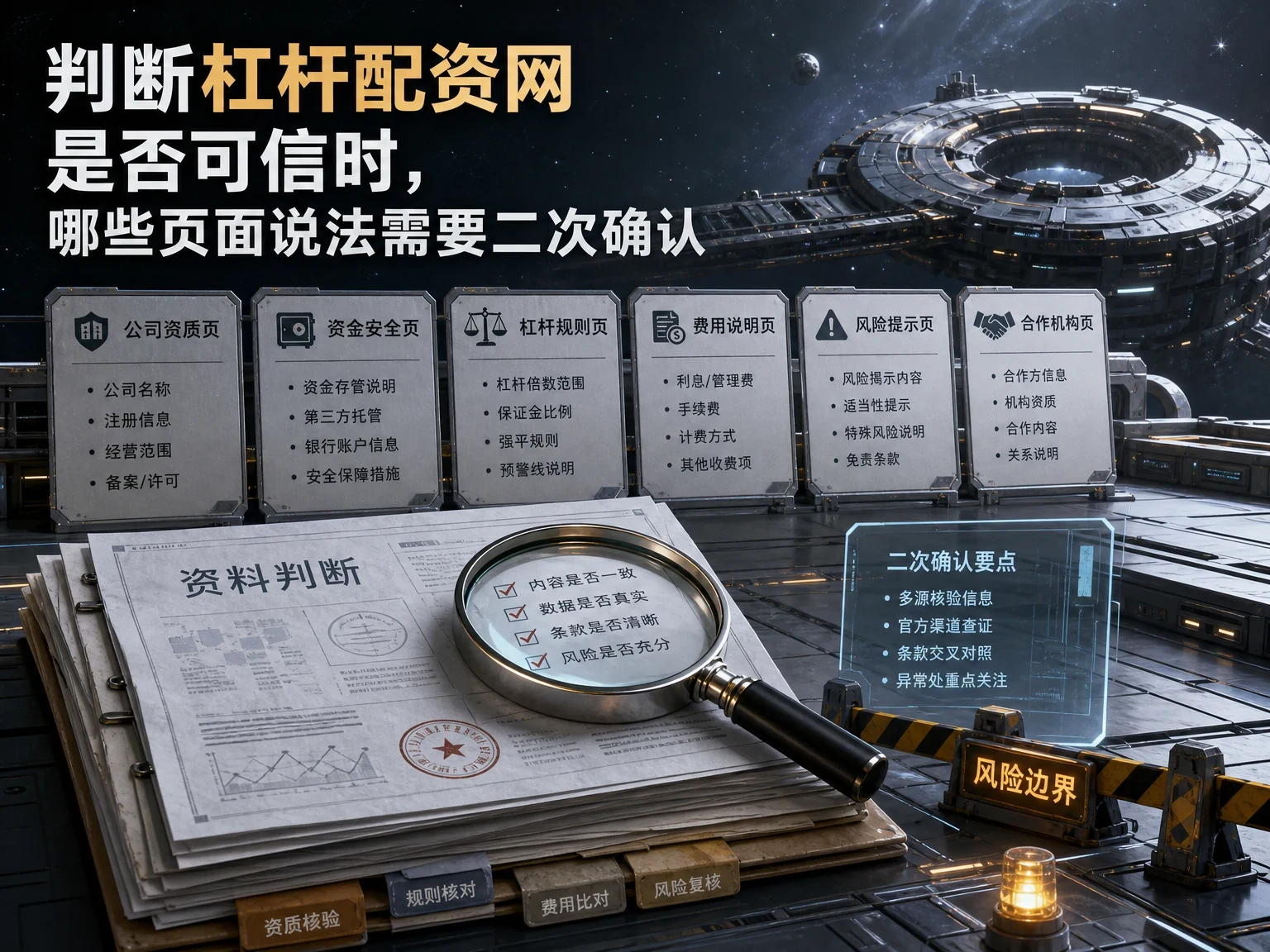 判断杠杆配资网是否可信时,哪些页面说法需要二次确认 插图