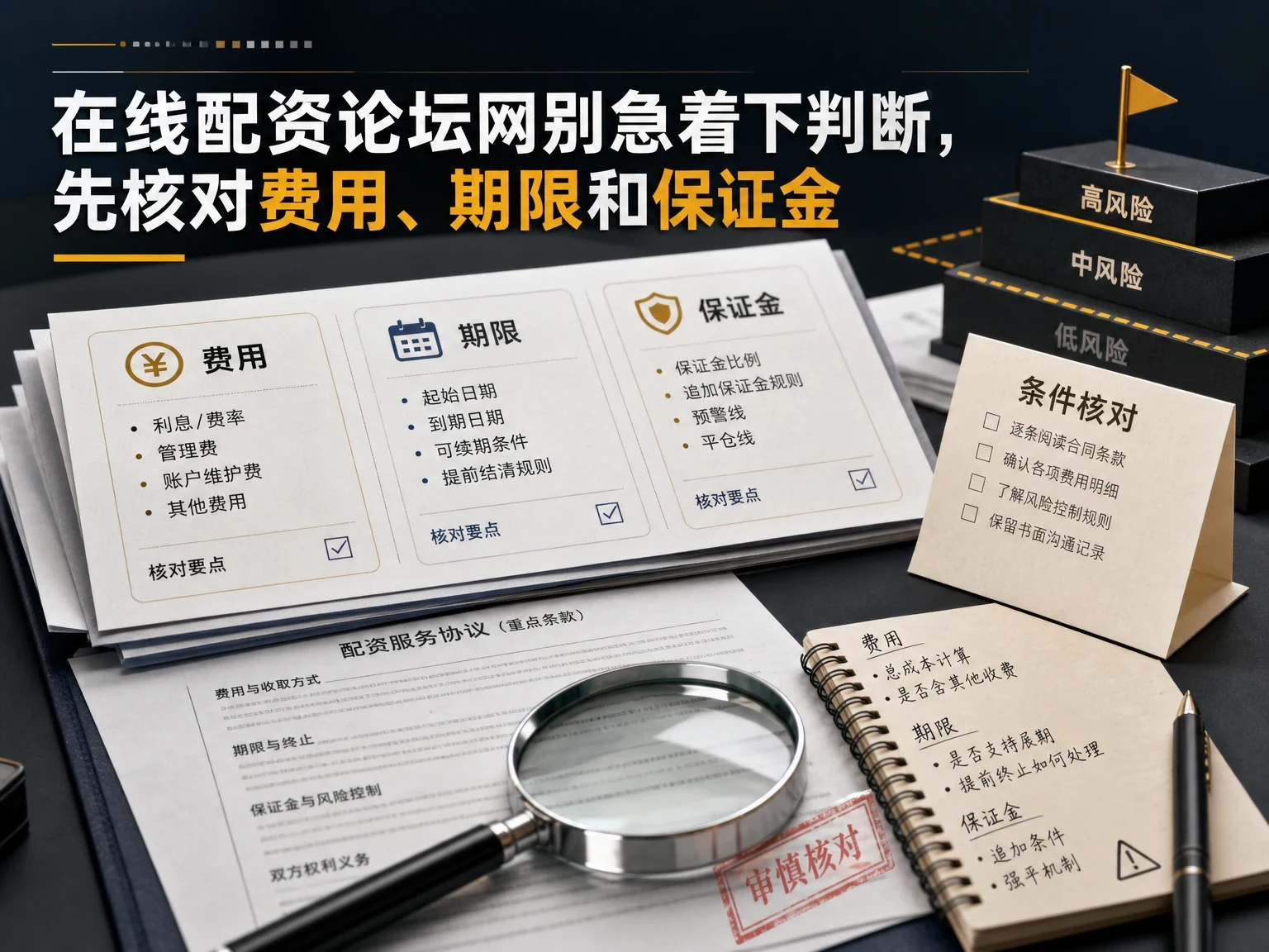 在线配资论坛网别急着下判断，先核对费用、期限和保证金 插图