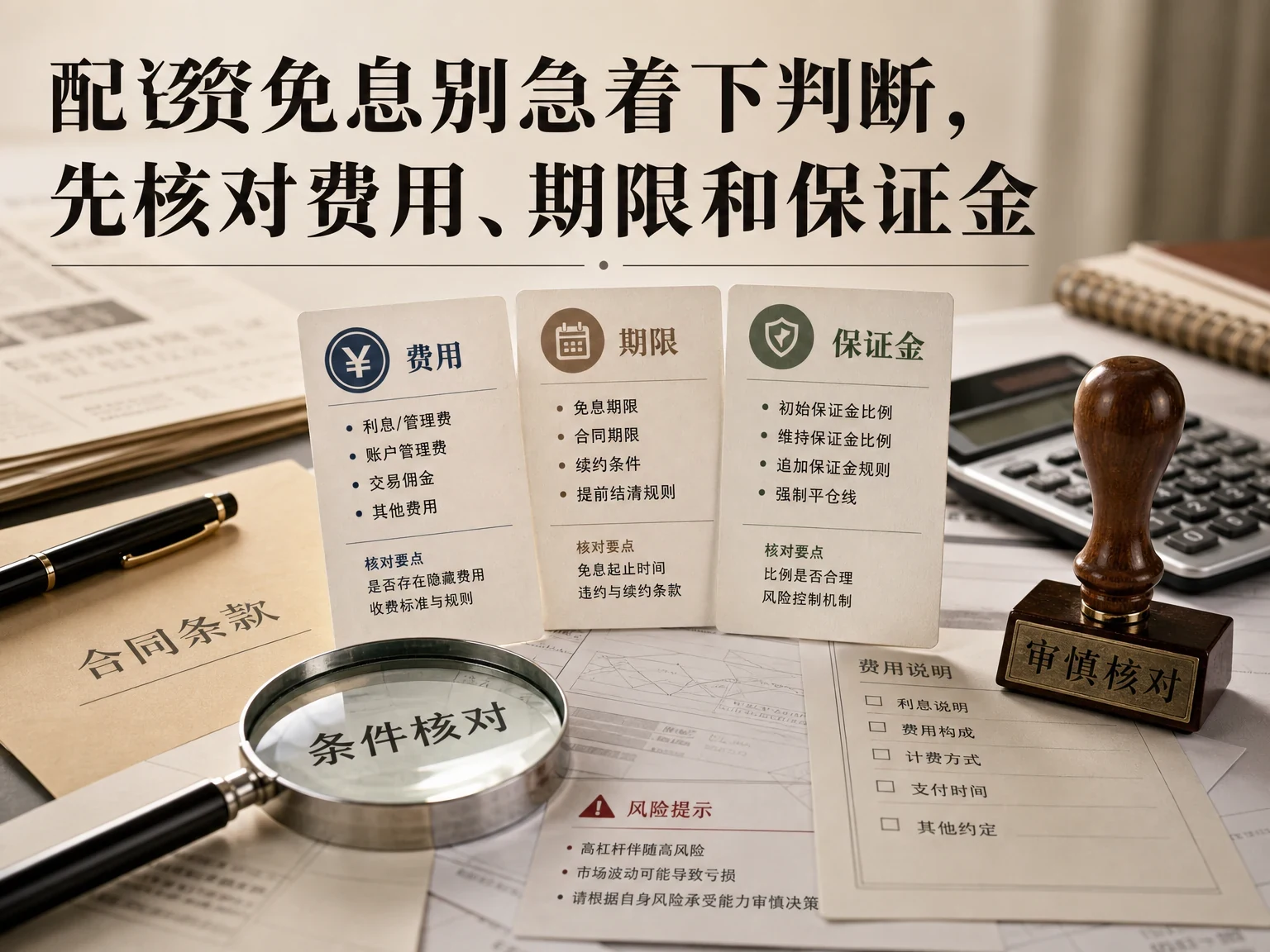 配资免息别急着下判断，先核对费用、期限和保证金缩略图